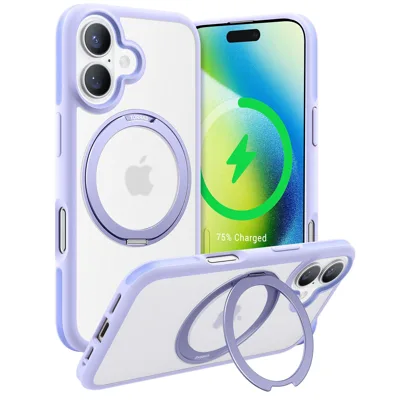 Ostand R Fusion Series für iPhone 16 Light Purple Handyhülle