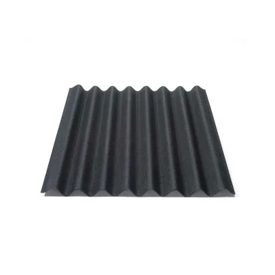 1 Platte Onduline® Easyline® Platte intensiv schwarz 1000 x 760 x 2,6 mm Profil 95/38