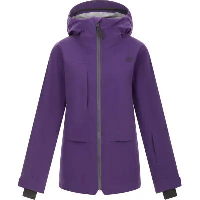 2117 of Sweden Dartsel 3l, Hardshelljacke, Damen, lila