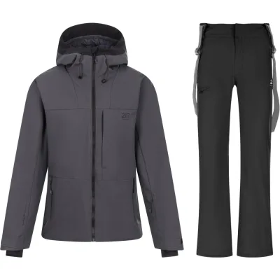 2117 of Sweden Humla Skiset, Damen, grau/schwarz