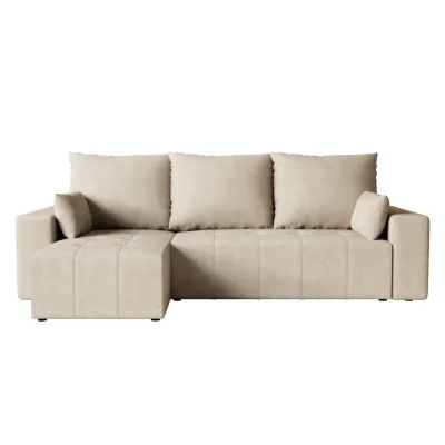 4All Home Ecksofa Beige 246x145 cm