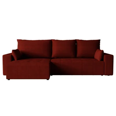 4All Home Ecksofa Weinrot 276x145 cm