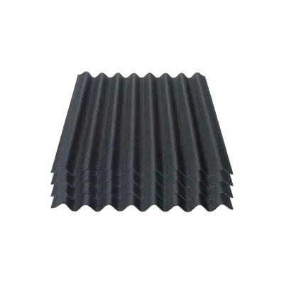 4er Pack Onduline® Easyline® Platte intensiv schwarz 1000 x 760 x 2,6 mm Profil 95/38