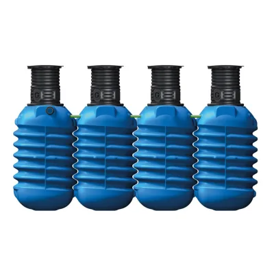 4rain Erdtank-Paket Blau 147x201x461 cm