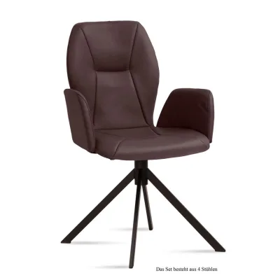 58aufmkessel Armlehnstuhl Braun, Schwarz 60x92x58 cm