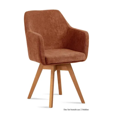 58aufmkessel Armlehnstuhl Cognac, Eiche 60x87x57 cm