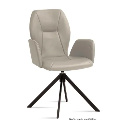 58aufmkessel Armlehnstuhl Natur, Schwarz 60x92x58 cm