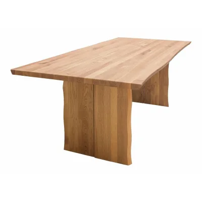 58aufmkessel Baumkantentisch Natur 100x75x220 cm