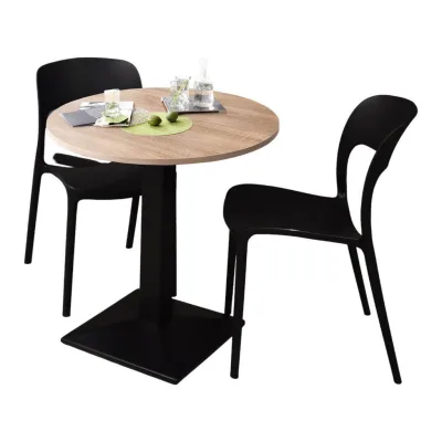 58aufmkessel Bistrotisch Graubraun 70x75x70 cm