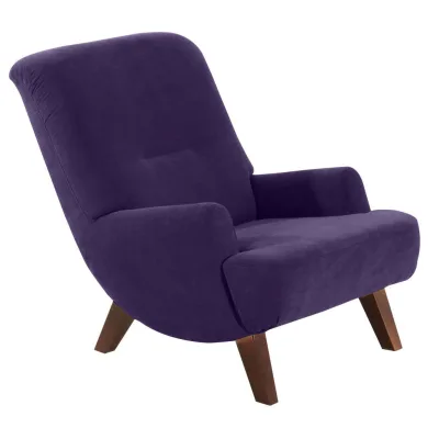 58aufmkessel Cocktailsessel Violett 71x80x101 cm