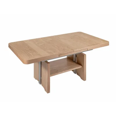 58aufmkessel Couchtisch Wildeiche 70x70x120 cm