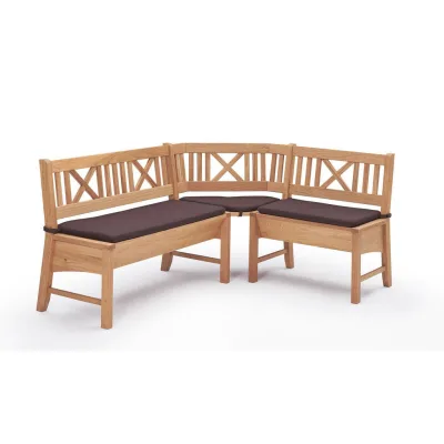58aufmkessel Eckbank Buche, Braun 177x135 cm
