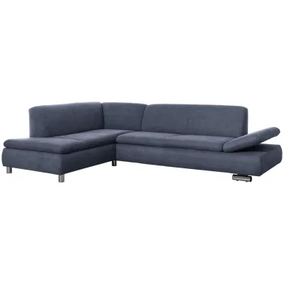 58aufmkessel Ecksofa Blau 270x190 cm