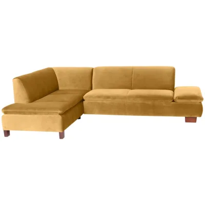 58aufmkessel Ecksofa Gelb 270x190 cm