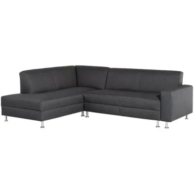 58aufmkessel Ecksofa Graphit 245x190 cm
