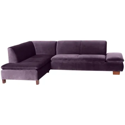 58aufmkessel Ecksofa Lila 270x190 cm