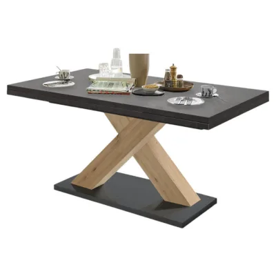 58aufmkessel Esstisch Grau 90x76x160 cm