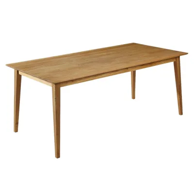 58aufmkessel Esstisch Natur 90x76x180 cm