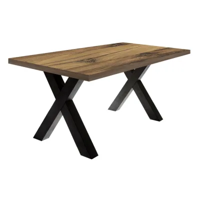 58aufmkessel Esszimmertisch Dunkelbraun 90x75x180 cm