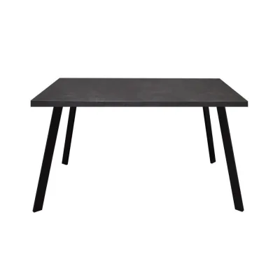 58aufmkessel Esszimmertisch Schwarz 100x75x200 cm