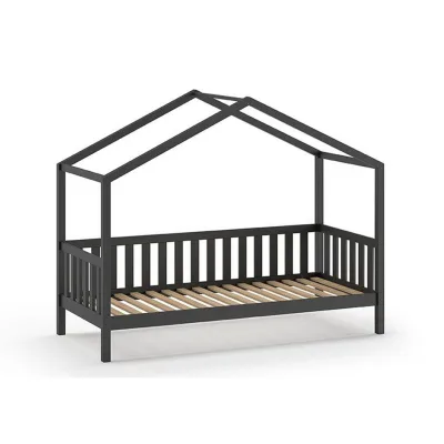 58aufmkessel Hausbett Anthrazit 90x200 cm