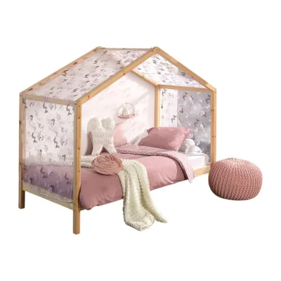 58aufmkessel Hausbett Rosa 90x200 cm