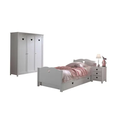 58aufmkessel Kinderzimmer Weiß Hochglanz 380x80x180 cm