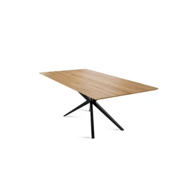 58aufmkessel Massivholztisch Wildeiche 74x90x140 cm