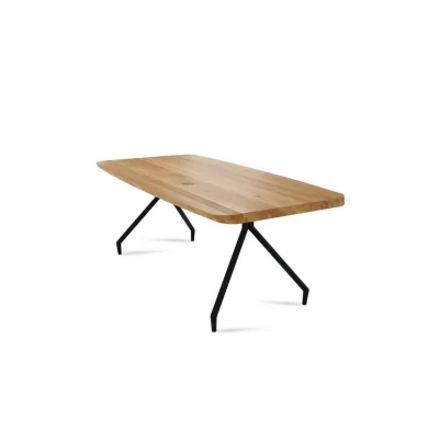 58aufmkessel Massivholztisch Wildeiche 76x90x140 cm