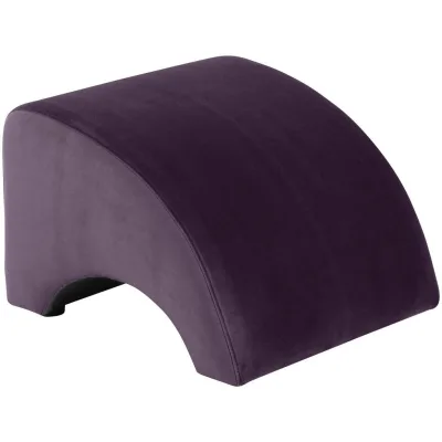 58aufmkessel Polsterhocker Lila 52x37x54 cm