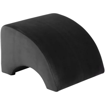 58aufmkessel Polsterhocker Schwarz 52x37x54 cm