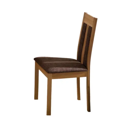 58aufmkessel Polsterstuhl Kernbuche, Braun 45x95x43 cm