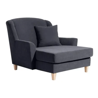 58aufmkessel Sessel Anthrazit 136x107x142 cm