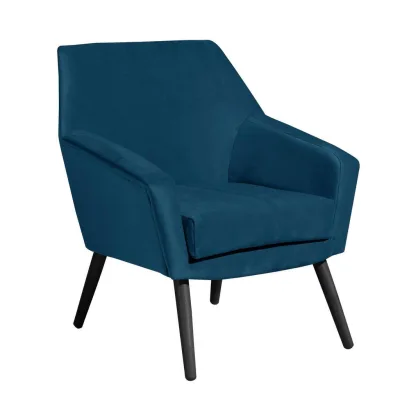 58aufmkessel Sessel Buche Kolonial, Petrol 71x81x67 cm