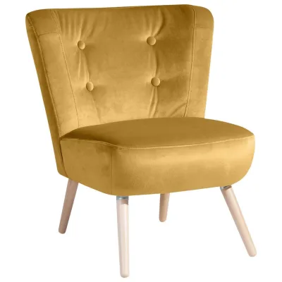 58aufmkessel Sessel Gelb 69x80x68 cm