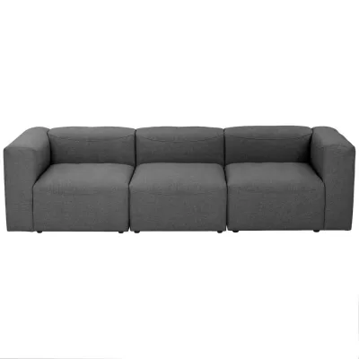 58aufmkessel Sofa Anthrazit 100x73x275 cm