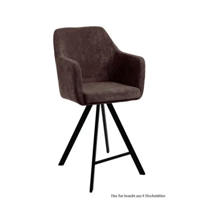58aufmkessel Thekenstuhl Braun, Schwarz 60x104x57 cm