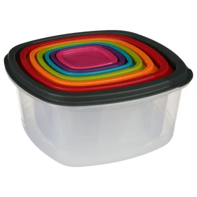 5five Simply Smart Frischhaltedosen Mehrfarbig 22x11.5x22 cm