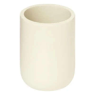 5five Simply Smart Zahnbürstenbecher Beige 7.4x10.4x7.4 cm