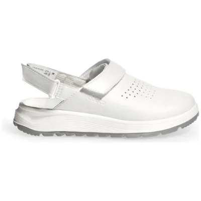 Abeba Clog Active 812020 SRC mit Klettverschluss Gr. 44 weiß