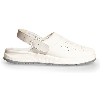 Abeba Clog Active 877020 SRC mit Schnalle Gr. 46 weiß