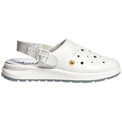 Abeba Clog EASY 2.0 ESD 837630 OB Gr. 47 weiß
