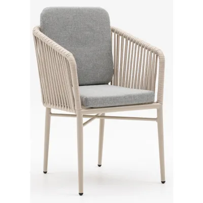 Acamp Gartenstuhl Champagner, Beige 61x82x63 cm