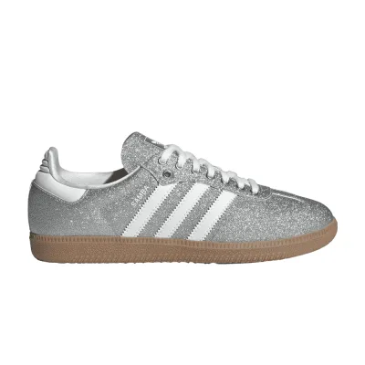 adidas Wmns Samba OG Supplier Colour Off White Silver Metallic