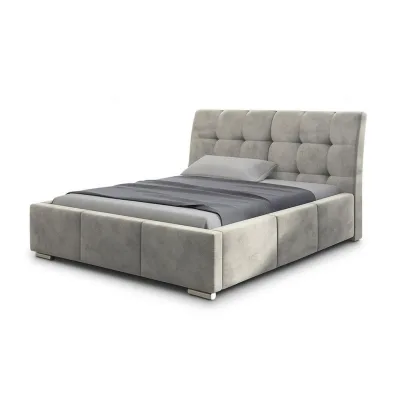 Agmat-Furniture Polsterbett Beige 180x200 cm