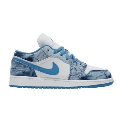 Air Jordan 1 Low GS Washed Denim
