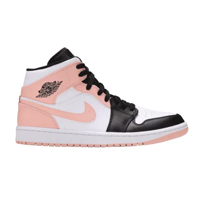 Air Jordan 1 Mid Arctic Orange Black Toe