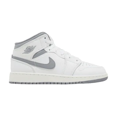 Air Jordan 1 Mid GS Neutral Grey