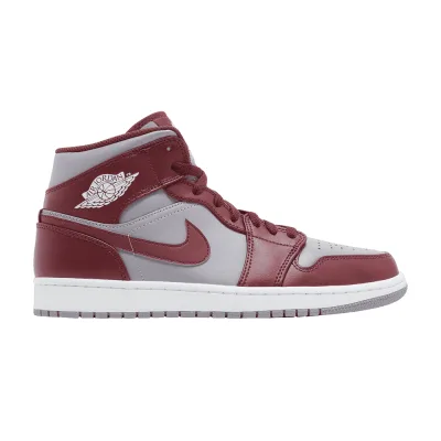 Air Jordan 1 Mid Cherrywood Red