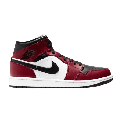 Air Jordan 1 Mid Chicago Toe